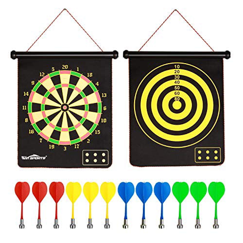 Details about   Dartboard with 2 Darts 2 Balls Adult Kid Party Indoor Outdoor Dart Board Game